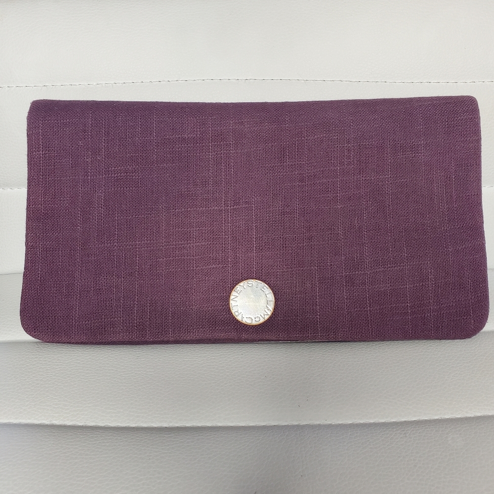 Stella McCartney Linen clutch